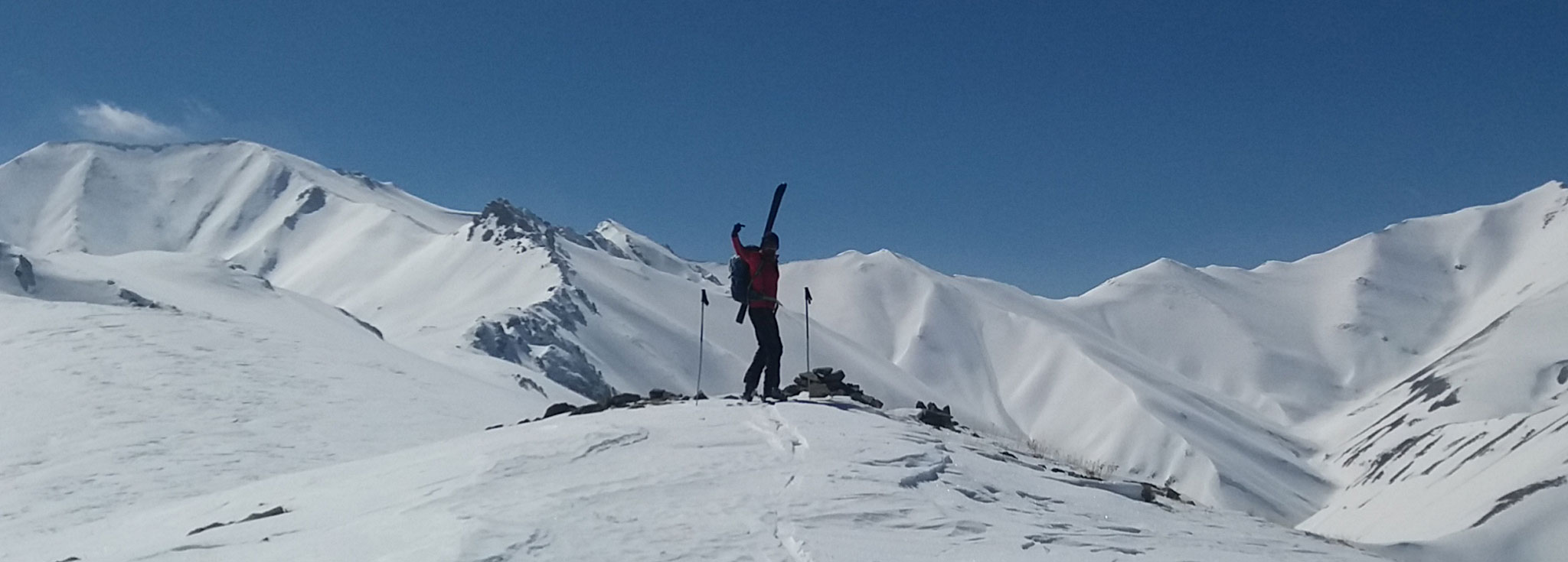 alam kooh and damavand ski